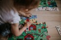 Puzzle obserwacyjne w walizce Farma 24 el 3+ Janod
