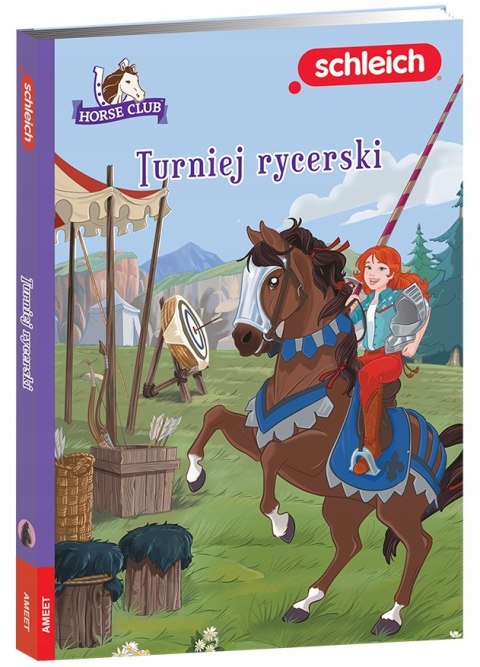 Schleich horse club Turniej rycerski Książka