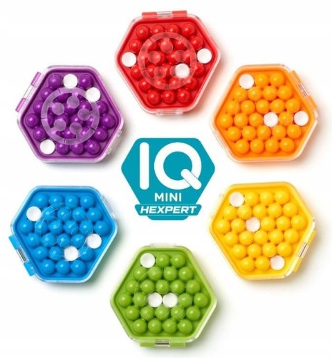 Smart Games IQ Mini Hexpert Gra Logiczna Łamigłówk
