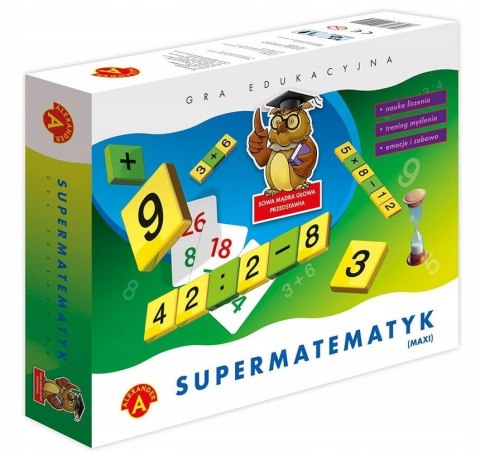 Sowa Mądra Głowa Supermatematyk Maxi Alexander