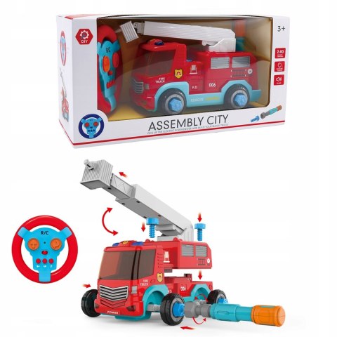 Straż pożarna skręcana śrubokrętem Sterowana RC
