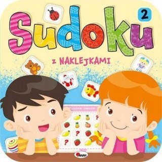 Sudoku z naklejkami 2 Obrazkowe Sudoku dla dzieci