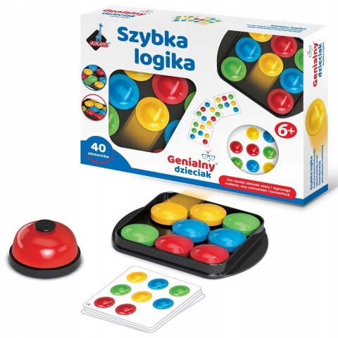Szybka Logika Genialny Dzieciak 6+ Gra Logiczna