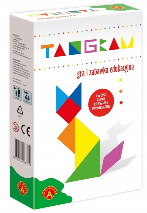 Tangram Mini Alexander Gra Logiczna Łamigłówka