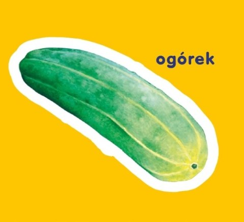 Warzywa Harmonijka Książeczka Obrazkowa Maluch