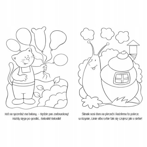 Wesołe Kolorowanki z Liskiem Kolorowanka