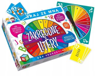 Zakręcone Litery Gra Edukacyjna Multigra Literki