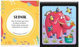 Zdrapuj i Szukaj Małpki w Zoo Zdrapywanka + Rysik Aksjomat