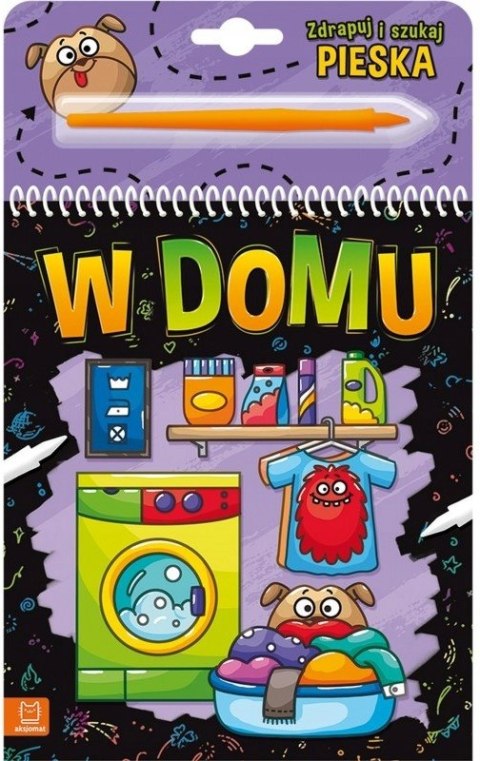 Zdrapuj i Szukaj Pieska w Domu Zdrapywanka Aksjomat