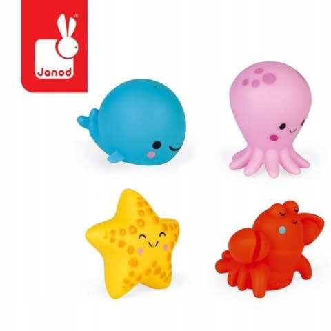 Zestaw Figurek Do kąpieli Zwierzątka Morskie Janod