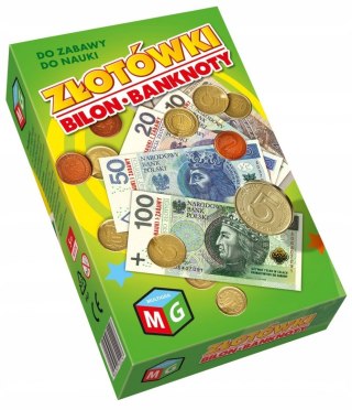 Złotówki Bilon i Banknoty Pieniądze Multigra