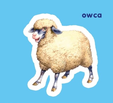 Zwierzęta z Podwórka Harmonijka Obrazkowa Maluch