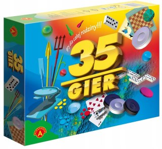 35 Gier Gry Planszowe Alexander Zestaw Gier