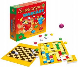 Chińczyk Warcaby 2w1 Maxi Gra Planszowa Alexander