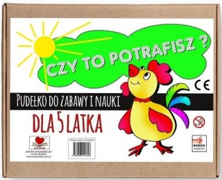 Czy to potrafisz? Dla 5 latka Pudełko do zabawy