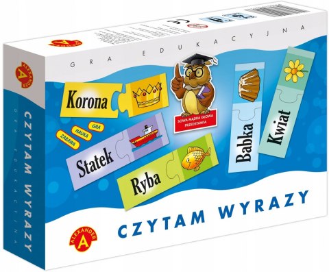 Czytam Wyrazy Alexander Gra Puzzlowa Edukacyjna