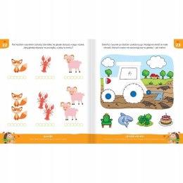 Elementarz Sześciolatka Nauka, Zabawa, Naklejki Aksjomat