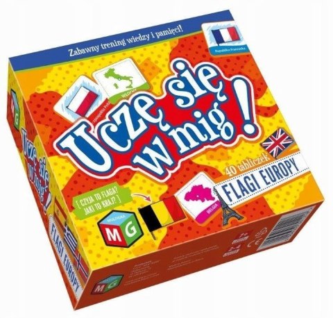 Flagi Europy Uczę się w Mig Edukacyjna Multigra