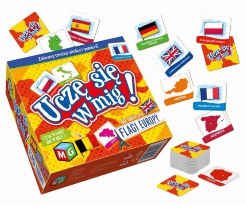 Flagi Europy Uczę się w Mig Edukacyjna Multigra
