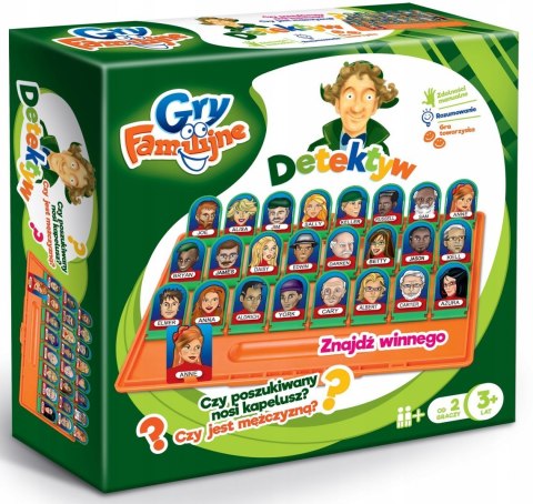 Gra Detektyw Zgadnij kto to Postacie Gra Rodzinna