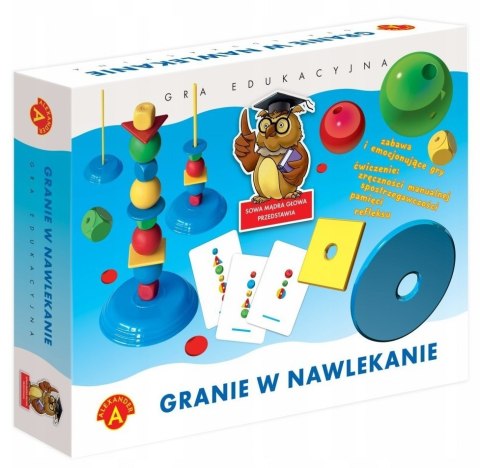 Gra Edukacyjna Granie w Nawlekanie Alexander 4+
