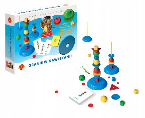 Gra Edukacyjna Granie w Nawlekanie Alexander 4+