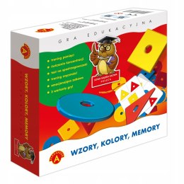 Gra Edukacyjna Memory Wzory Kolory Alexander