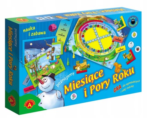 Gra Planszowa Miesiące i Pory Roku Alexander
