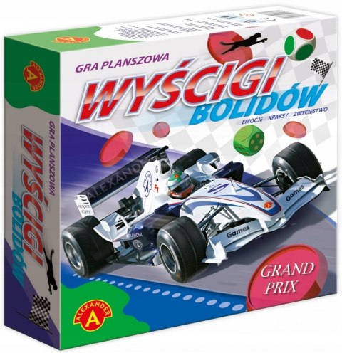 Gra Planszowa Wyścigi Bolidów F1 Alexander