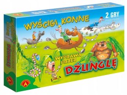 Gra Planszowa Wyścigi Konne Wyprawa 2w1 Alexander