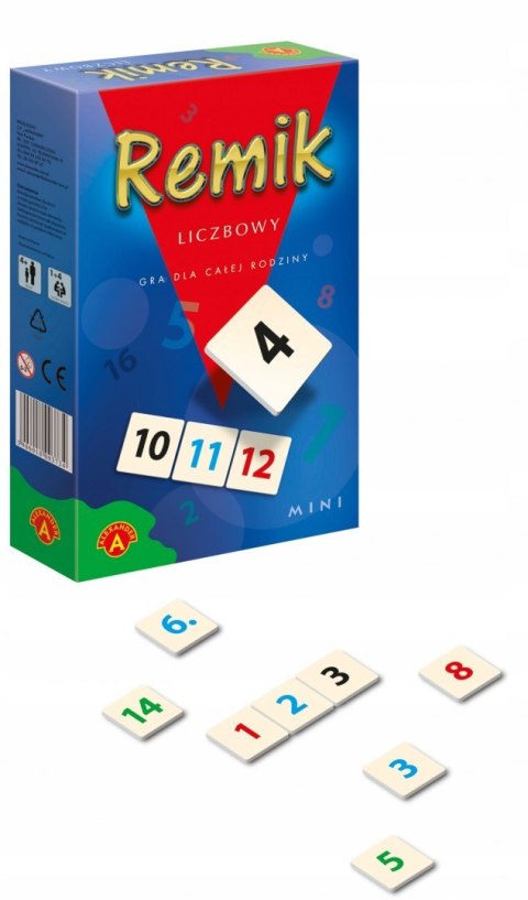 Gra Remik Liczbowy Mini Alexander Logiczna