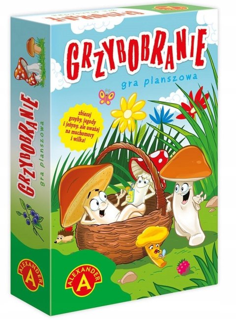 Gra Rodzinna Grzybobranie Mini Alexander Planszowa