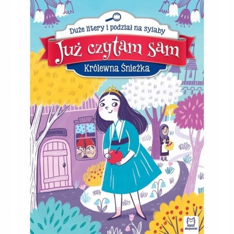 Już czytam sam Królewna Śnieżka Sylaby Duże Litery Aksjomat