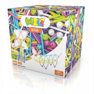Klocki Konstrukcyjne Meli Stik 600 Pastel Patyczki