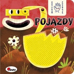 Książeczka Sensoryczna Pojazdy Dotykam i Poznaję