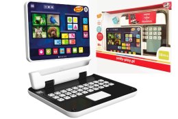 Laptop tablet dla dzieci 2w1 80 pytań Smily Play