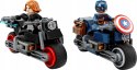 Lego Heroes 76260 Czarna Wdowa Kapitan Ameryka