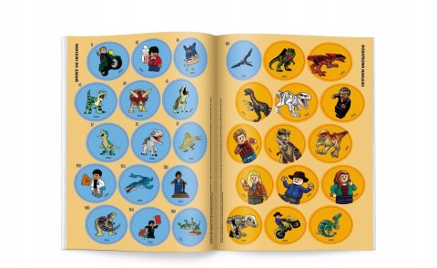 Lego Jurassic World Kolorowanka z Naklejkami