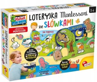Loteryjka Montessori ze Słówkami 3-6 Edukacja