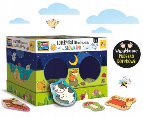 Loteryjka Montessori ze Słówkami 3-6 Edukacja