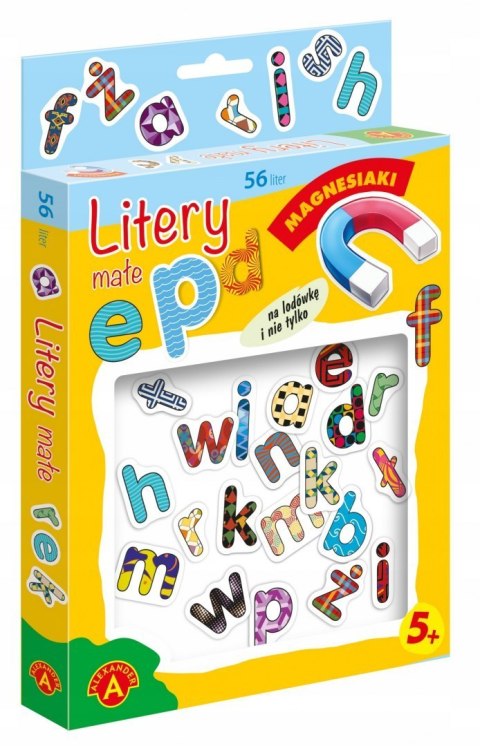 Magnesiaki Małe Litery Literki Magnesy Alexander