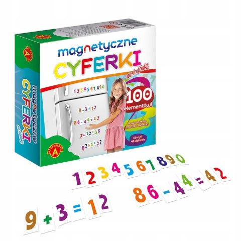 Magnetyczne Cyferki na Lodówkę Alexander Magnesy