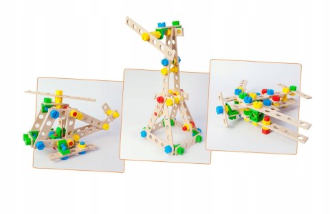 Mały Konstruktor Junior 3w1 Śmigłowiec Alexander