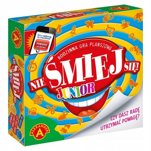 Nie Śmiej Się Junior Gra Planszowa Alexander