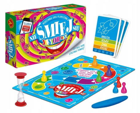 Nie Śmiej się Junior Mini Gra planszowa Alexander