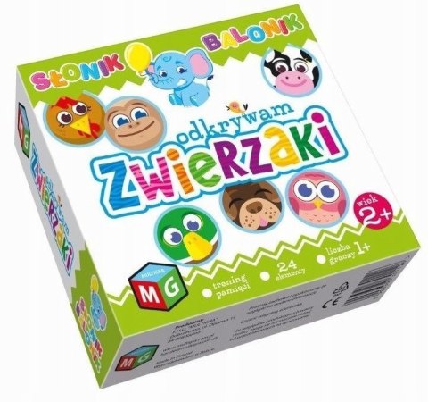 Odkrywam Zwierzaki Memory Trening Pamięci Multigra