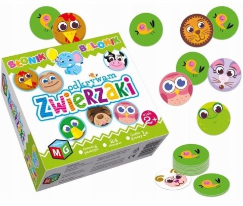 Odkrywam Zwierzaki Memory Trening Pamięci Multigra
