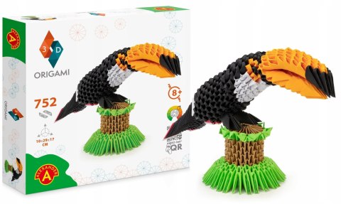 Origami 3D Tukan Alexander 8+ Zestaw kreatywny