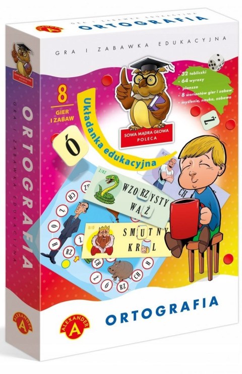 Ortografia Układanka Edukacyjna Alexander Gra