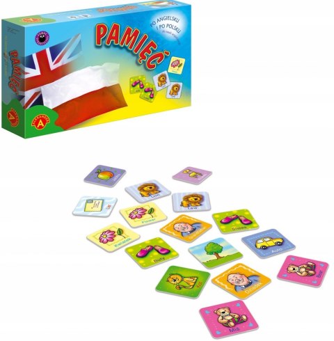 Pamięć Memory Angielski Angielska Alexander Memo